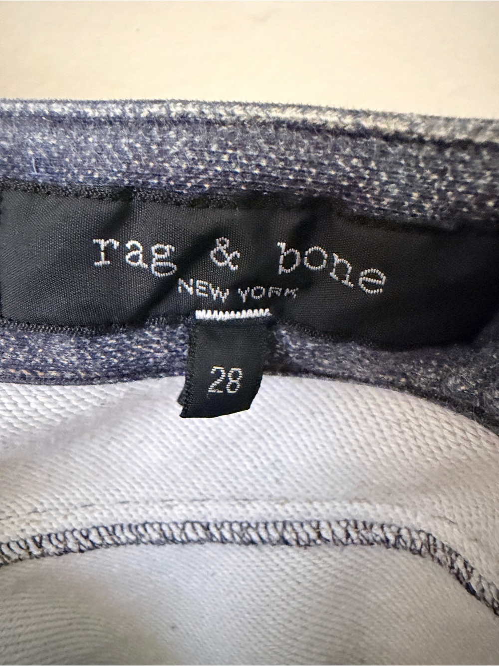 Rag & Bone Light Blue Wide-Leg Denim Jeans 28 - Picture 8 of 10
